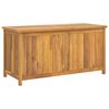 vidaXL Gartenbox 114x50x58 cm Massivholz Teak