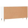 vidaXL Schuhbank Wei&szlig; 102x35x55 cm Holzwerkstoff