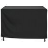 vidaXL Gartenm&ouml;bel-Abdeckungen 2 Stk. Schwarz 135x135x90cm Wasserdicht