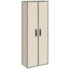 vidaXL Schuhschrank Creme 60x30x166 cm Stoff