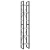 vidaXL B&uuml;cherregal 6 F&auml;cher Wei&szlig; 40x30x210 cm Holzwerkstoff