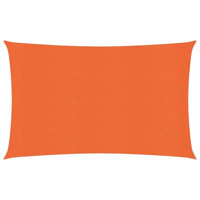 vidaXL Sonnensegel 160 g/m² Orange 2x4,5 m HDPE