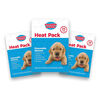 Snuggle Puppy Hundespielzeug mit Herzschlag Schwarz