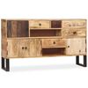 vidaXL Sideboard Mango Massivholz 140x30x80 cm