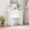 vidaXL Konsolentisch Hochglanz Wei&szlig; 93 x 40 x 75 cm Holzwerkstoff
