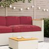 vidaXL Kissenset 3 pcs Weinrot Oxford-Stoff