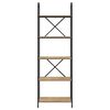 vidaXL B&uuml;cherregal Artisan-Eiche 60 x 30 x 183 cm Holzwerkstoff
