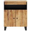 vidaXL Sideboard mit 2 T&uuml;ren 60x33x75 cm Massivholz Mango