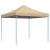 vidaXL Party-Zelt Beige 292 x 292 x 315 cm Oxford-Stoff