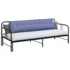 vidaXL R&uuml;ckenkissen Jeans blau 200 x 19 x 50 cm Stoff