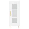 vidaXL Highboard Wei&szlig; 34,5x34x180 cm Holzwerkstoff