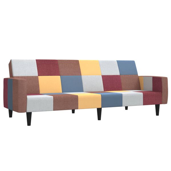 vidaXL Schlafsofa 2-Sitzer Stoff