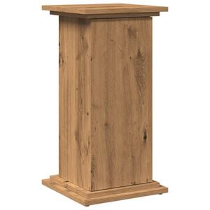 vidaXL Postament mit Stauraum Artisan-Eiche 31x30x60 cm Holzwerkstoff