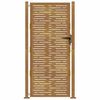 vidaXL Gartentor 100x175 cm Cortenstahl Quadratisches Design