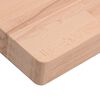 vidaXL Tischplatte 60x40x4 cm Rechteckig Massivholz Buche