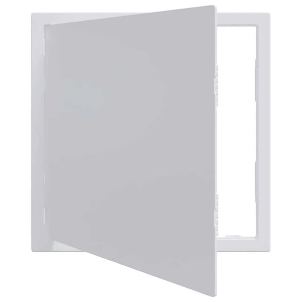 vidaXL Zugangspanels Wei&szlig; 40 x 40 cm ABS Kunststoff
