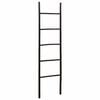 vidaXL Handtuchleiter mit 5 Sprossen Bambus 150 cm