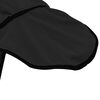 vidaXL Pferdedecke Schwarz Polyester