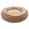 FLAMINGO Hundebett mit Rei&szlig;verschluss Colette Rund 46 cm Taupe