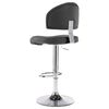vidaXL Barhocker Grau Kunstleder
