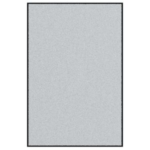vidaXL Fu&szlig;matte Grau und Schwarz 120 x 180 cm 100% Polyamid