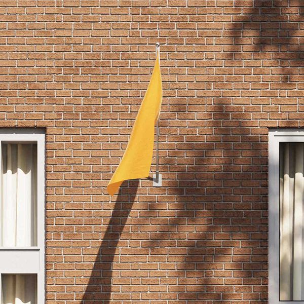 vidaXL Fahnenmast-Halter Silber 10.5 x 7.5 cm Stahl