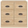 vidaXL Sideboard Sonoma-Eiche 70x35,5x67,5 cm Holzwerkstoff