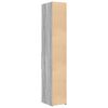 vidaXL Highboard Grau Sonoma 30x42,5x185 cm Holzwerkstoff