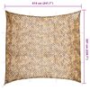 vidaXL Tarnnetz mit Aufbewahrungstasche 614x581 cm Sandfarbe