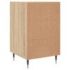 vidaXL Nachttisch Sonoma-Eiche 40x40x66 cm Holzwerkstoff