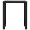 vidaXL Esstisch-Gestell in O-Form 70x70x73 cm Stahl