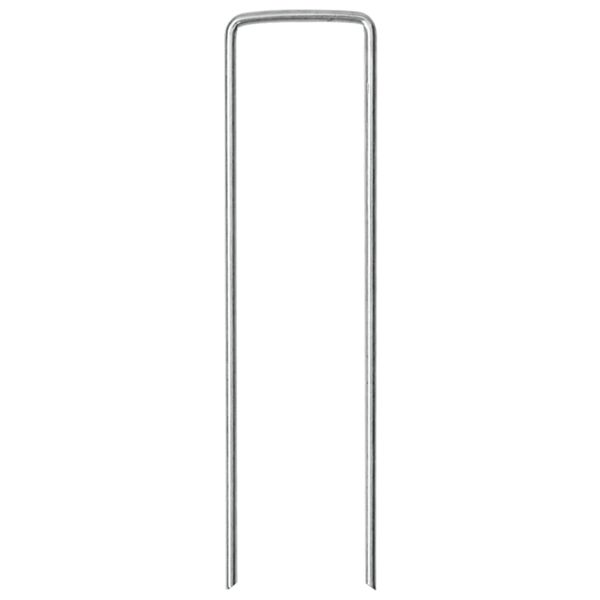 vidaXL Bodenanker U-Form 25 Stk. 15x3,5 cm Verzinkter Stahl