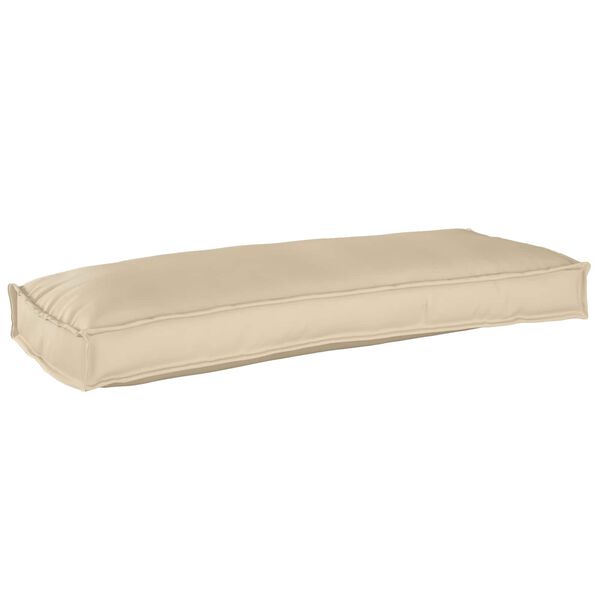 vidaXL Palettenkissenset 2 pcs Beige 100 x 40 x 8 cm Oxford-Stoff