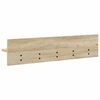vidaXL Wandmontierter nachttisch Sonoma-Eiche 80 x 10,5 x 18 cm