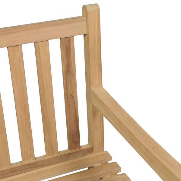 vidaXL Gartenbank 150 cm Teak