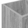 vidaXL Sonnenschirmhalter mit Speicher Graues Sonoma 25 x 24,5 x 64 cm