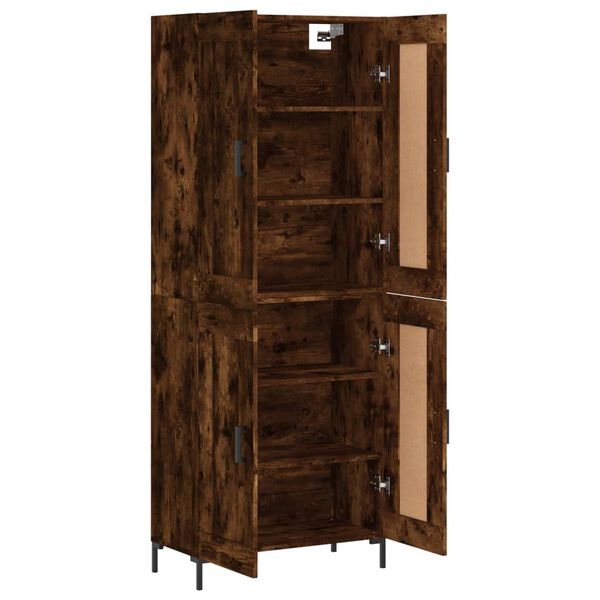 vidaXL Highboard R&auml;uchereiche 69,5x34x180 cm Holzwerkstoff