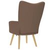 vidaXL Relaxsessel Stoff Braun