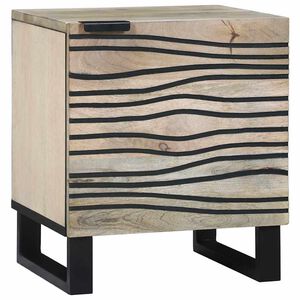 vidaXL Nachttisch Wei&szlig; 40 x 33 x 46 cm Holzwerkstoff