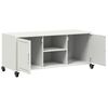 vidaXL TV-Schrank Weiß 100,5x39x43,5 cm Stahl