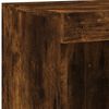 vidaXL Sideboards mit LED-Leuchten 3 Stk. R&auml;uchereiche Holzwerkstoff