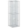 vidaXL Gabionen Hochbeet Silber