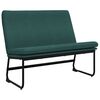 vidaXL Sitzbank Dunkelgr&uuml;n 100x75x76 cm Stoff