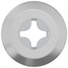 vidaXL Sicherungsmutter 12 pcs Nickel M6 x 15 mm Stahl