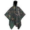 vidaXL Wasserdichter Armee-Regenponcho f&uuml;r Camping/Wandern Tarnung