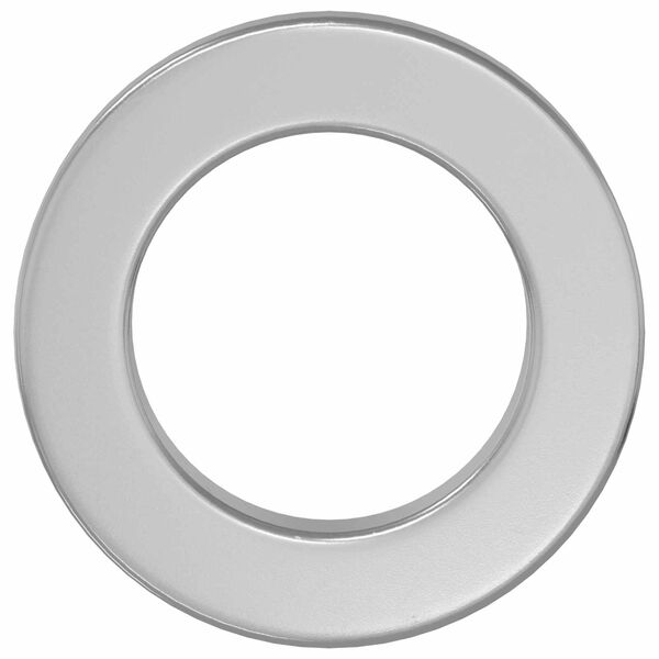vidaXL Unterlegscheiben 2 pcs Silber 10 x 10 x 1,2 mm Stahl