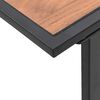 vidaXL Couchtisch Schwarz und Braun 55 x 55 x 35 cm