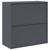 vidaXL Aufbewahrungsschrank Anthrazit 90 x 40 x 90 cm Stahl
