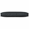 vidaXL Kissen Schwarz 80 x 40 x 12 cm Oxford-Stoff