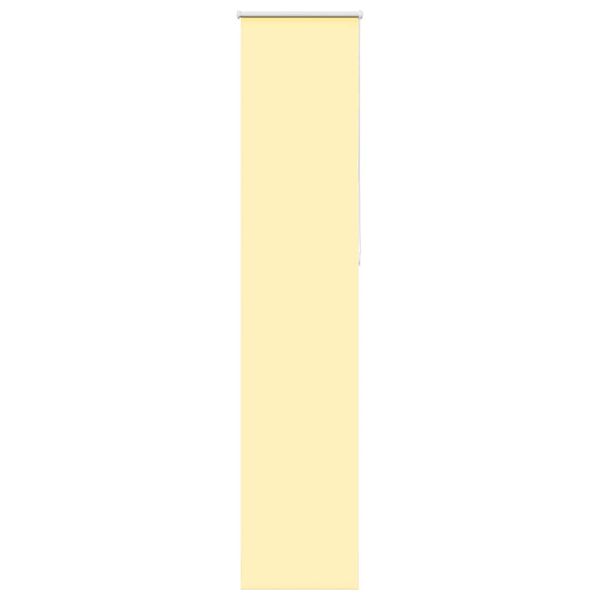 vidaXL Verdunkelungsrollo Gelb 40x210 cm Stoffbreite 35,7 cm Polyester